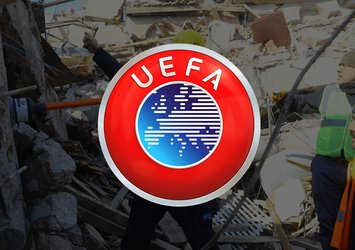 UEFA'dan depremzedeler için yardım