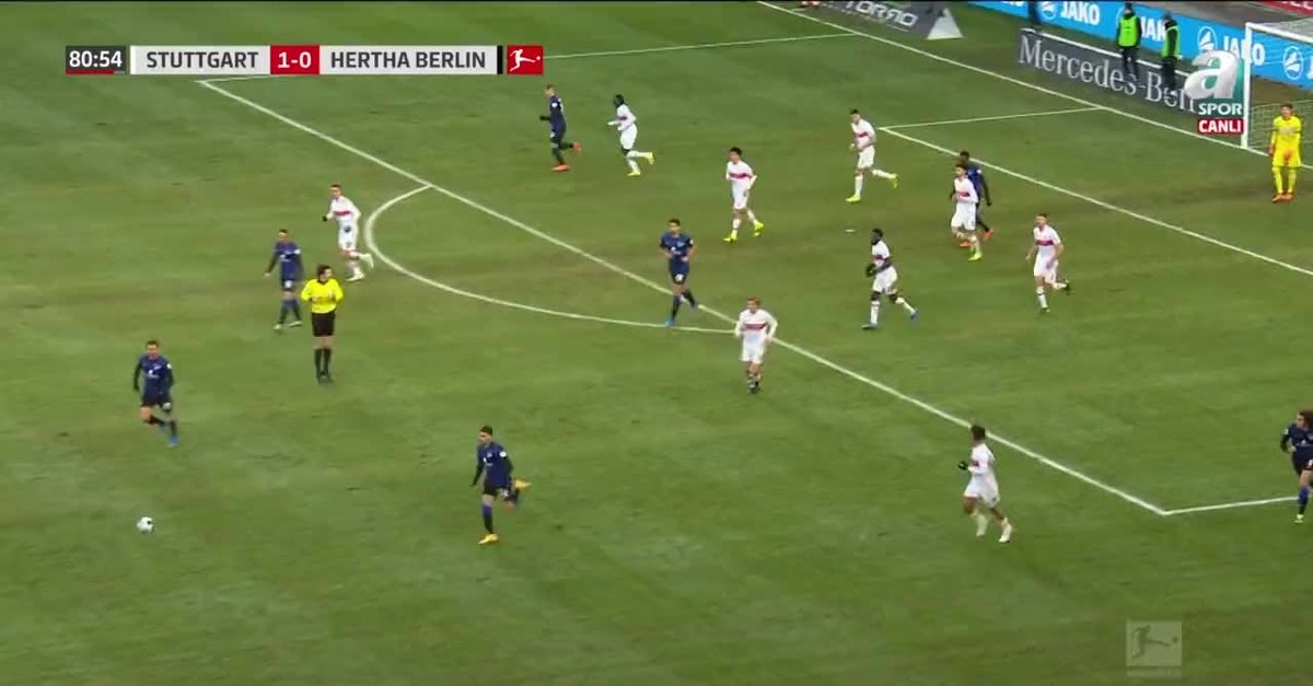 GOL | Stuttgart 1 - 1 Hertha Berlin