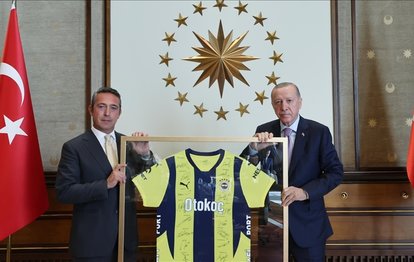 Başkan Recep Tayyip Erdoğan, Fenerbahçe heyetini kabul etti