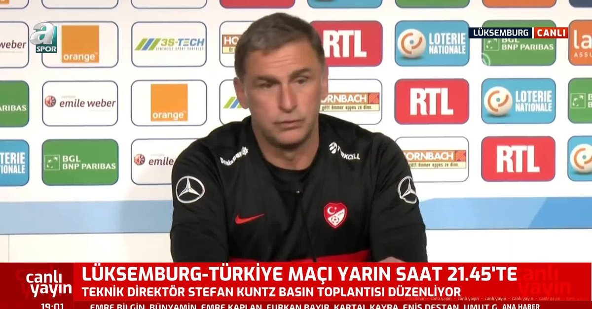 Stefan Kuntz'dan Lüksemburg - Türkiye maçı öncesi sakatlık açıklaması