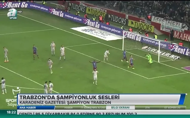 Trabzon'da şampiyonluk sesleri