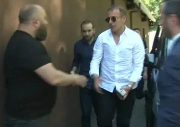 Abdullah Avcı tesislere geldi! İşte ilk görüntüler