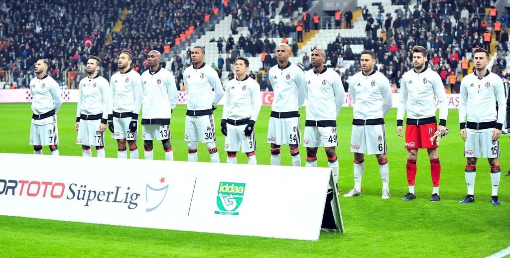 Beşiktaş-Atiker Konyaspor karşılaşmasından kareler