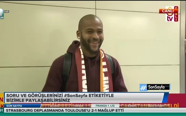 Galatasaray yeni transferine kavuştu