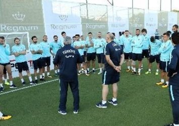 A Milli Futbol Takımı'nda hazırlıklar başladı