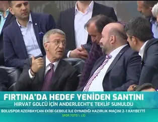 Trabzonspor'da hedef yeniden Santini