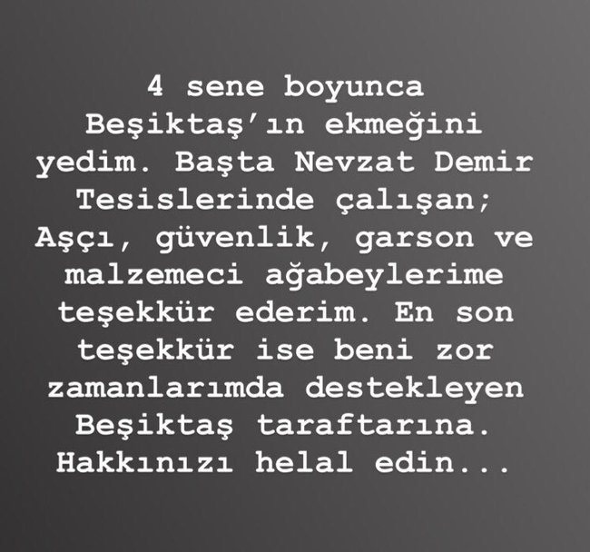 Tolgay Arslan'dan veda mesajı - 1