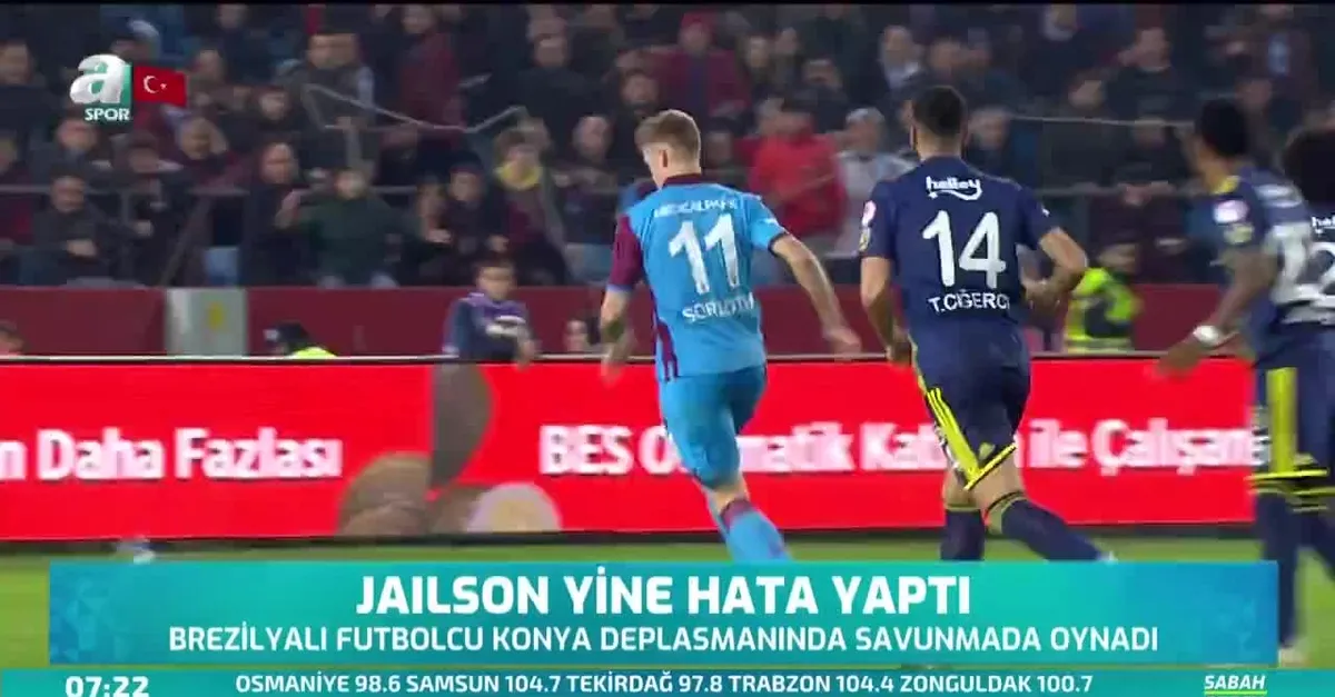 Fenerbahçe'de Jailson yine hata yaptı