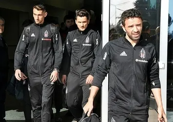 Beşiktaş kafilesi İzmir'de