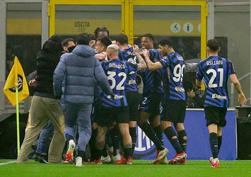 Hakan attı, Inter yarı finale yükseldi!