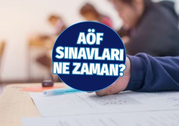 AÖF sınavları ne zaman?