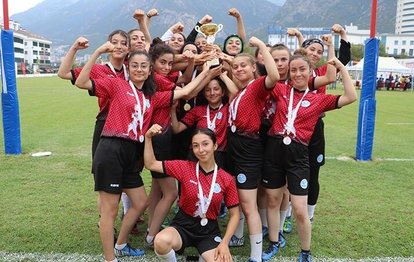 Ragbi Türkiye şampiyonu erkeklerde Ankara kadınlarda Kastamonu oldu