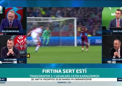 "Trabzonspor tek kale oynadı"