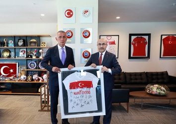 Mahmut Demirtaş’tan TFF'ye ziyaret