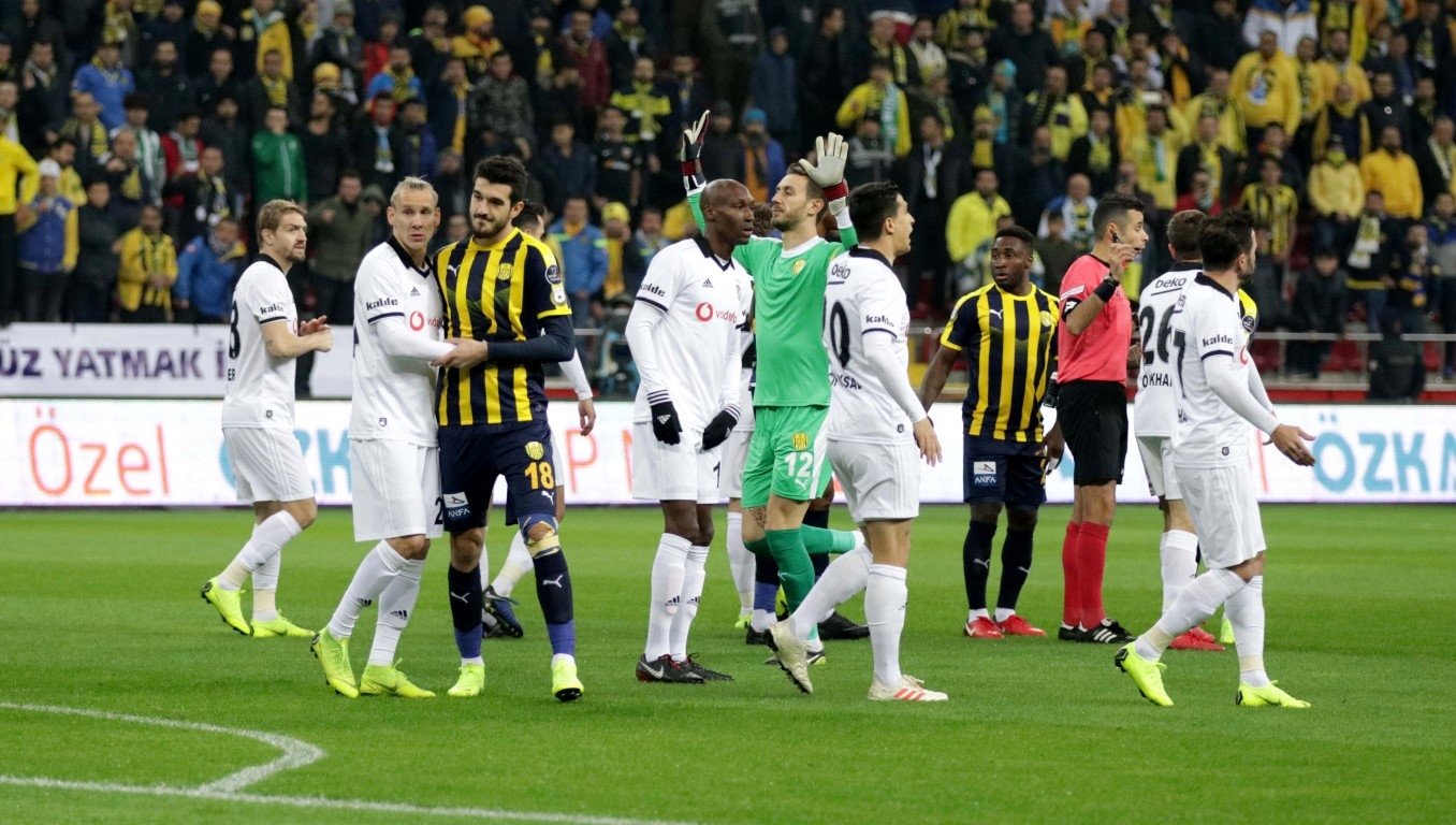 Ankaragücü Beşiktaş maçında kareler
