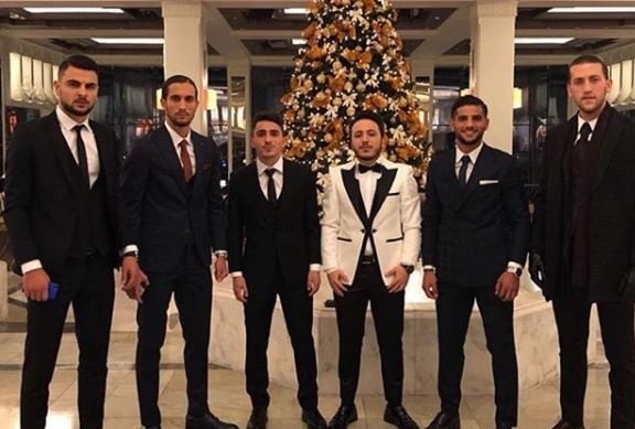 Spor camiası Yusuf Erdoğan’ın düğününde buluştu