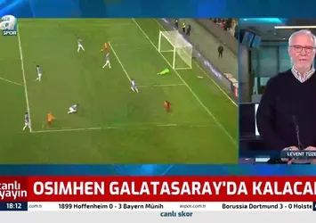 "Osimhen G.Saray'da kalacak gibi duruyor"