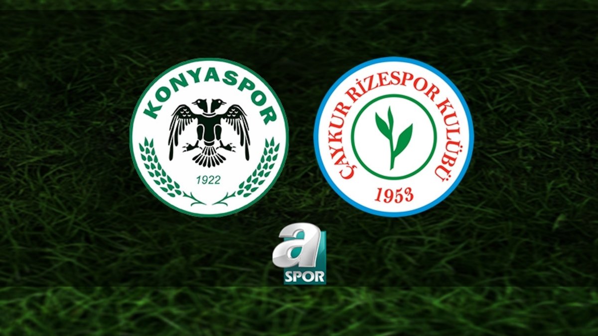 Tümosan Konyaspor-Çaykur Rizespor maçı ne zaman ve saat kaçta? Hangi kanalda canlı yayınlanacak? Tümosan Konyaspor-Çaykur Rizespor maçı ne zaman ve saat kaçta? Hangi kanalda canlı yayınlanacak?