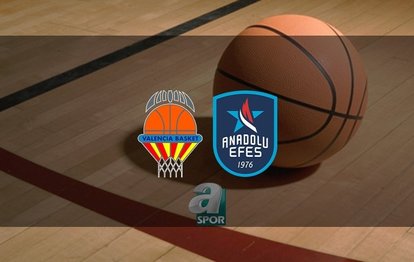 Valencia - Anadolu Efes maçı CANLI SKOR | THY EuroLeague