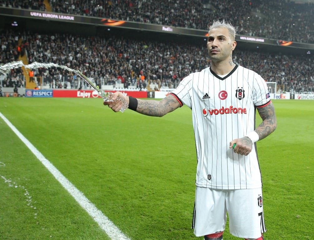 Beşiktaş - Hapoel Beer Sheva maçından kareler