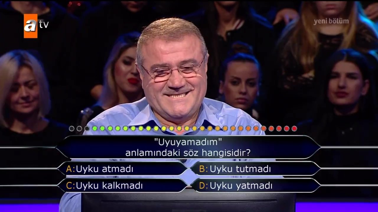 Kim Milyoner Olmak İster 797. bölüm soru ve cevapları! Geceye damga vuran soru