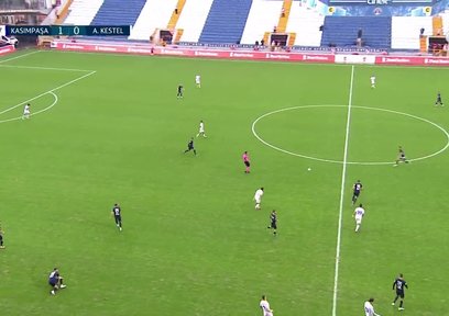 GOL | Kasımpaşa 2-0 Alanya Kestelspor