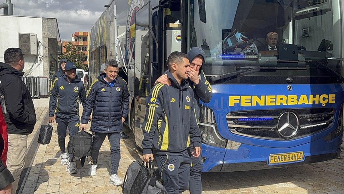 Fenerbahçe kafilesi Gaziantep'e geldi!