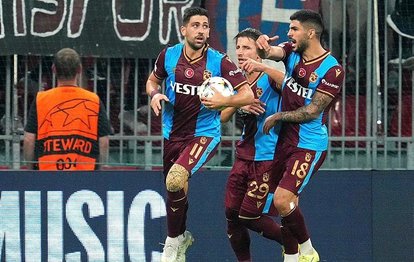 Trabzonsporlu Bakasetas Kopenhag maçı sonrası konuştu: Kritik bir gol attık!