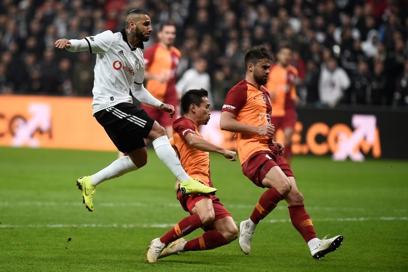 Beşiktaş - Galatasaray maçından kareler