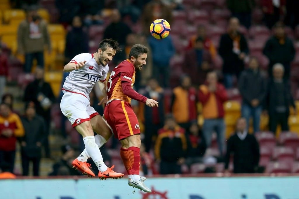 Galatasaray-Gençlerbirliği karşılaşmasından kareler