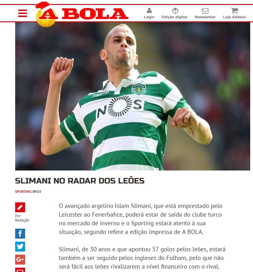 Slimani’ye eski takımı talip oldu!