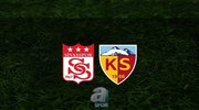 Sivasspor - Kayserispor | CANLI