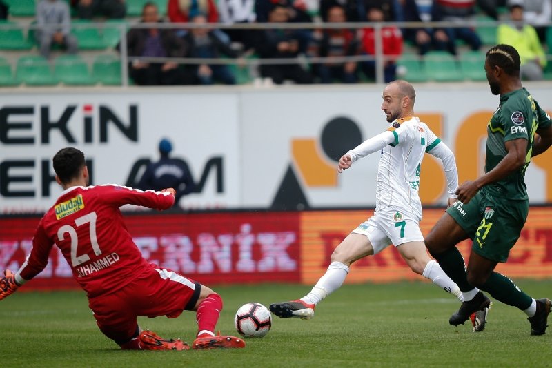 Alanyaspor - Bursaspor maçından kareler...