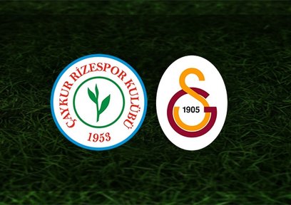 Rizespor - Galatasaray maçı saat kaçta ve hangi kanalda?