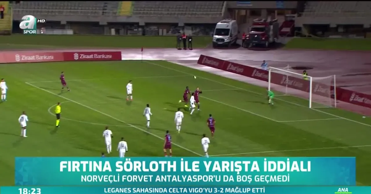 Fırtına Sörloth ile yarışta iddialı