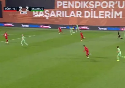 GOL | Türkiye U21 2-3 Belarus U21