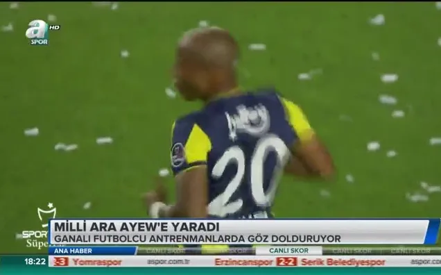 Milli ara Ayew'e yaradı