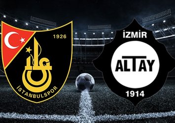 İstanbulspor - Altay maçı saat kaçta ve hangi kanalda?
