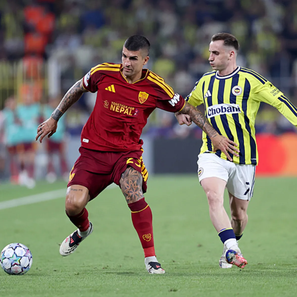 Fenerbahçe 1-1 Roma (MAÇTAN KARELER)