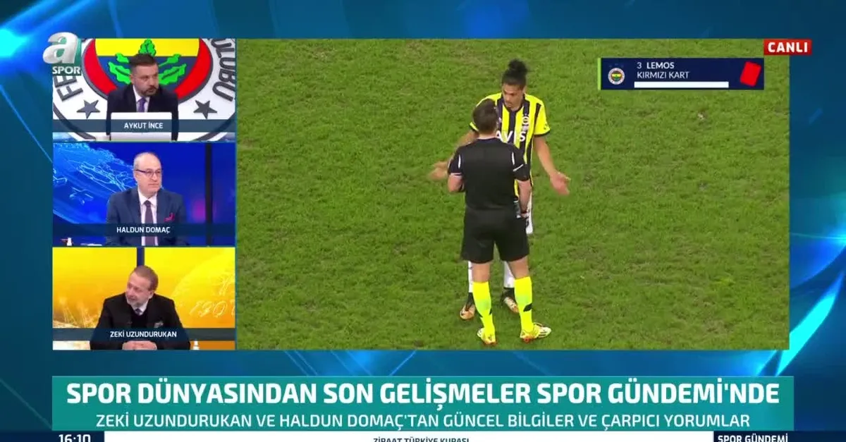 Canlı yayında bombayı patlattı! "F.Bahçe ve G.Saray..."