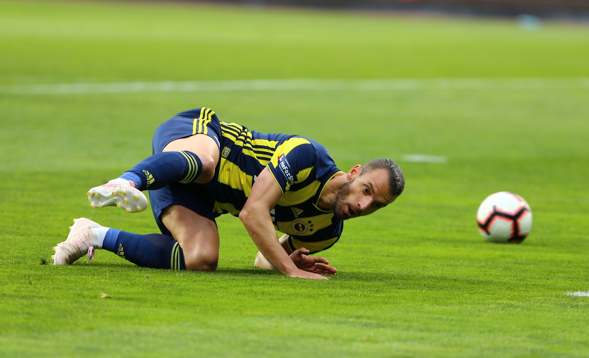 Kasımpaşa - Fenerbahçe maçından kareler