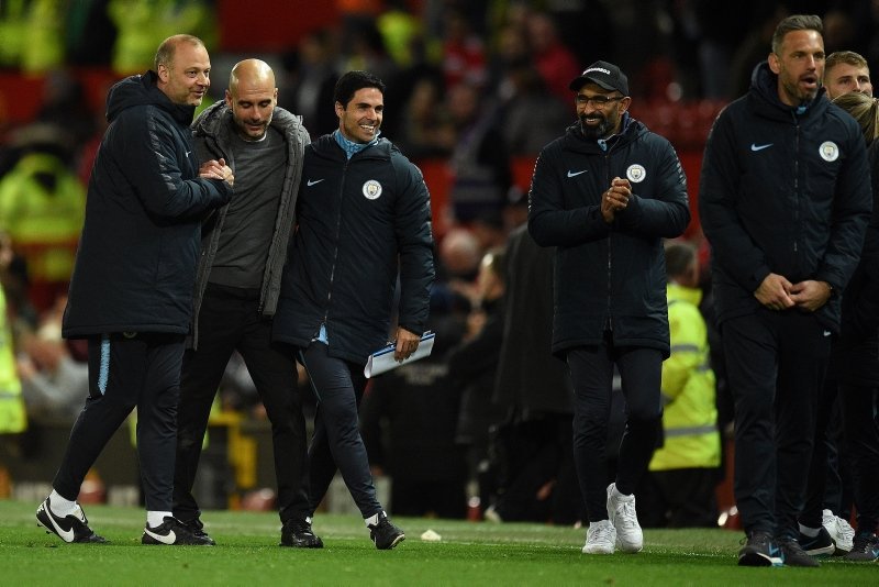 Manchester United - Manchester City maçından kareler...