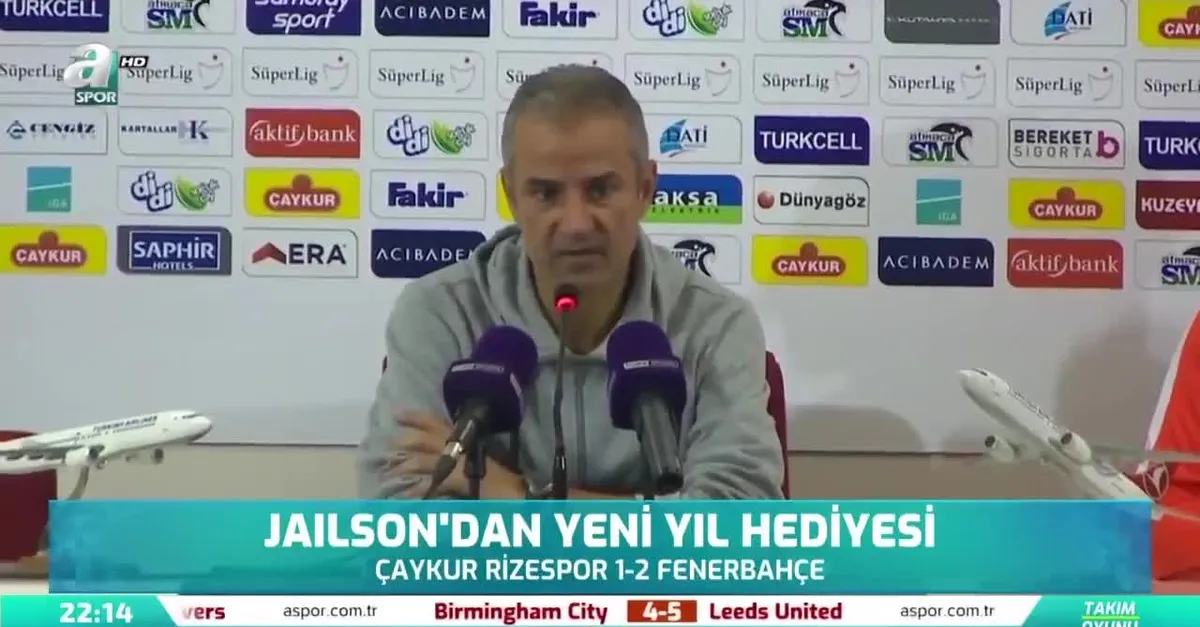İsmail Kartal: 2-1 mağlup olduk ama mağlubiyeti hak etmedik