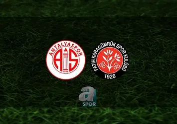 Antalyaspor - Karagümrük | CANLI
