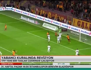 Yabancı kuralında revizyon