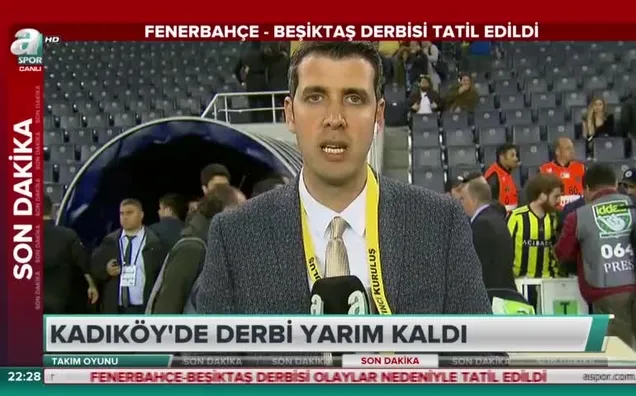 Derbide yaşananları Evren Yavuz anlattı