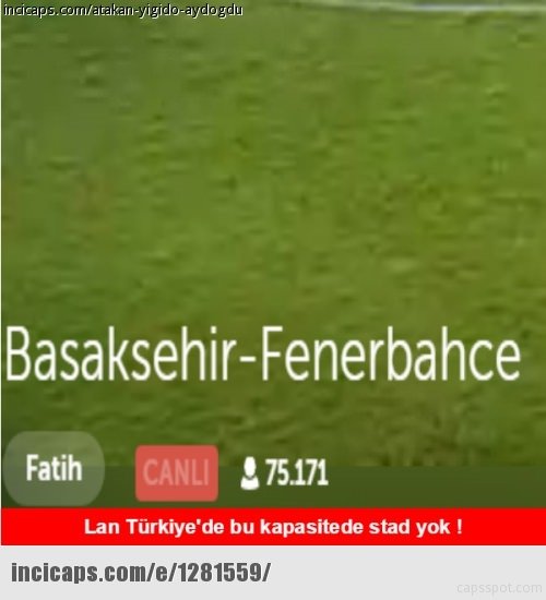 Fenerbahçe yenildi caps’ler patladı!