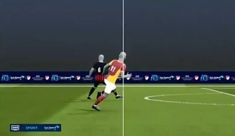 Galatasaray'ın golü ofsayta takıldı! - 2