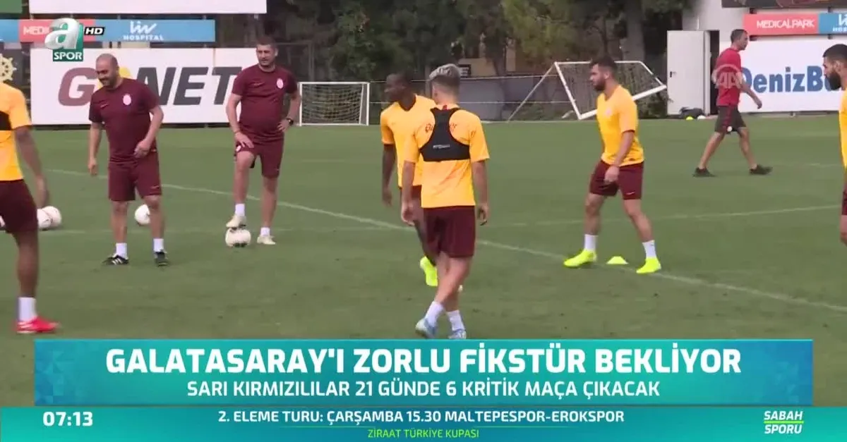 Galatasaray'ı zorlu fikstür bekliyor
