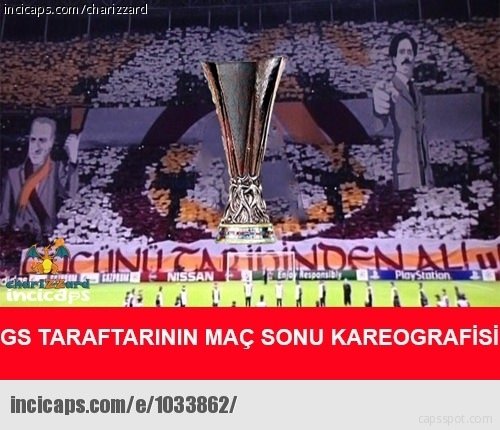 G.Saray - Arsenal maçı caps’leri